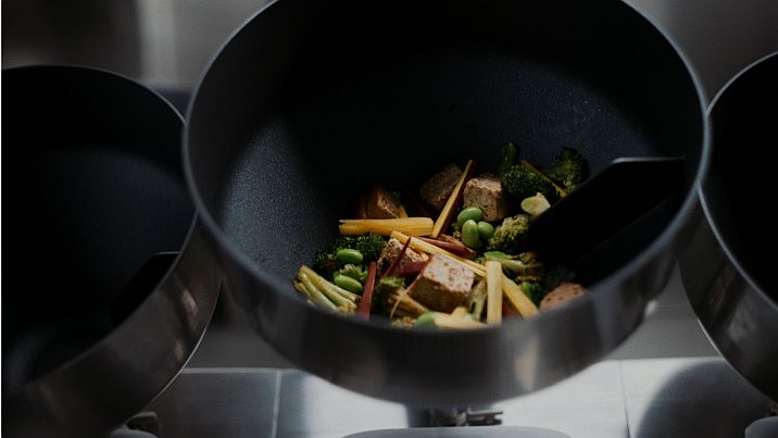 Aitme robotic kitchen close-up